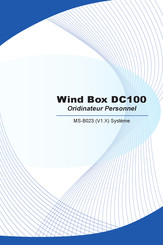 Msi Wind Box DC100 Mode D'emploi