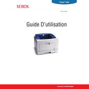 Xerox Phaser 3435 Guide D'utilisation
