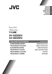 JVC InteriArt Natural Vision T-V LINK AV-32Z25EU Manuel D'instructions