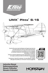 Horizon Hobby E-flite UMX Pitts S-1S Manuel D'utilisation
