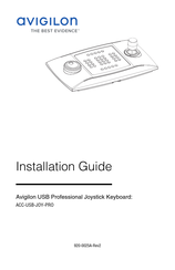 Avigilon ACC-USB-JOY-PRO Manuel D'installation, D'utilisation Et D'entretien