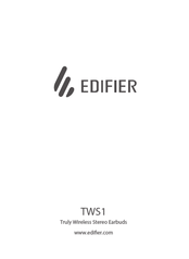 EDIFIER TWS1 Mode D'emploi