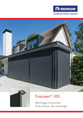 Renson Fixscreen 100 Instructions De Montage