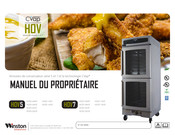 Winston foodservice CVap HOV5 Serie Manuel Du Propriétaire