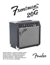 Fender Frontman 20G Mode D'emploi