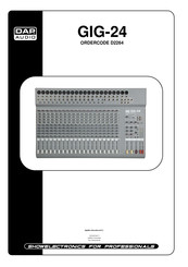 DAP Audio D2264 Mode D'emploi