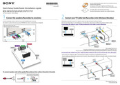 Sony BDV-E470 Guide D'installation Rapide