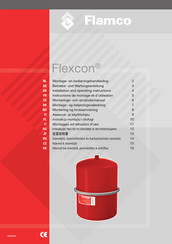 Flamco Flexcon Instructions De Montage Et D'utilisation