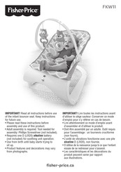 Fisher-Price FKW11 Manuel D'instructions