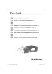 Pattfield Ergo Tools 3408224 Traduction De La Notice Originale