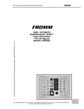 Fromm FR3 Série Instructions D'origine