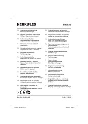 HERKULES 23.424.00 Instructions D'origine