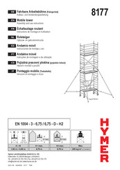 hymer 817704 Instructions De Montage Et D'utilisation