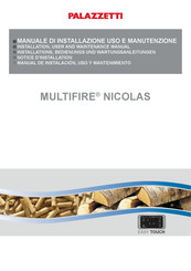 Palazzetti MULTIFIRE NICOLAS Notice D'installation