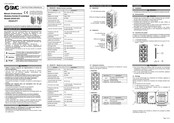 SMC EX245-DX1 Manuel D'instructions