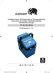 ELEPHANT P3 Instructions De Montage