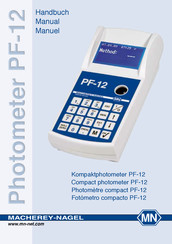 MACHEREY-NAGEL PF-12 Manuel