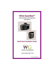 Wine Guardian WRAWGHFSI Guide D'installation Rapide