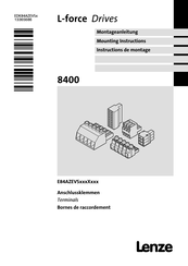 Lenze L-force Drives 8400 Série Instructions De Montage