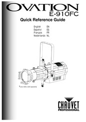 Chauvet Professional Ovation E-910FC Guide De Référence Rapide