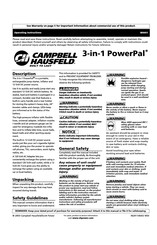 Campbell Hausfeld 3-in-1 PowerPal Mode D'emploi