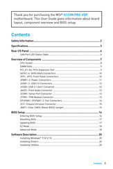 MSI H110M PRO-VDP Mode D'emploi