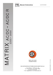 CEA MATRIX AC/DC R 2200 Manuel D'instructions