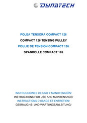 Dynatech COMPACT 126 Instructions D'usage Et Entretien
