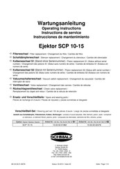 schmalz SCP 30 Instructions De Service