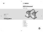 Bosch GSS Professional 1400 A Notice Originale