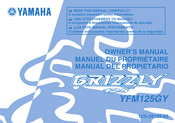 Yamaha GRIZZLY 125 YFM125GY 2009 Manuel Du Propriétaire