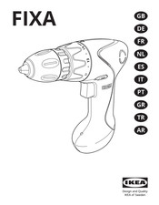 IKEA FIXA Mode D'emploi