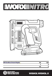 Worx Nitro WX843L.X Mode D'emploi