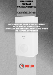 Riello Condexa 26 KIS Instructions D'installation
