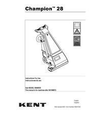 KENT Champion 28 Instructions D'utilisation