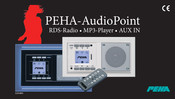 PEHA AudioPoint Notice D'installation Et D'utilisation