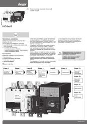 hager HIC4 G Série Manuel D'instructions