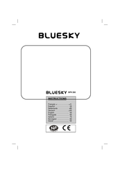 Bluesky BPH 260 Manuel D'instructions