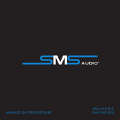 SMS Audio SMS-WD-BLU Manuel Du Propriétaire
