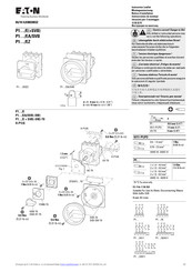 Eaton P1/E Serie Notice D'installation