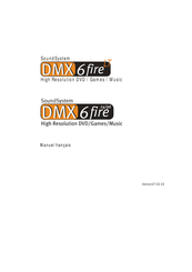 TerraTec SoundSystem DMX 6 fire 24/96 Manuel