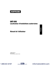 Amprobe UAT-505 Manuel De L'utilisateur