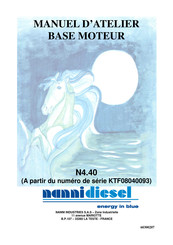 Nanni Diesel 03M-E3BG Serie Manuel D'atelier