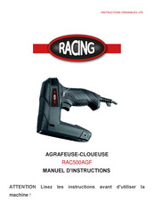 Racing RAC500AGF Manuel D'instructions