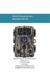 Braun Black400 WiFi 4K Mode D'emploi