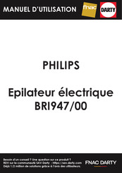 Philips Lumea BRI947 Manuel D'utilisation