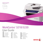 Xerox WorkCentre 3210 Guide D'utilisation
