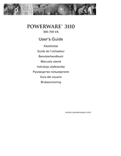 Powerware 3110 Guide De L'utilisateur