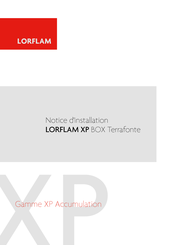 LORFLAM XP54 Nano BOX Terrafonte Notice D'installation