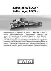 SATA minijet 1000 K RP Mode D'emploi